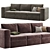 Collin Foam Comfort Sofa Set 3D model small image 2