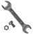 Chrome-Vanadium Wrench Kit 3D model small image 1