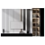  Modern TV Wall Decor Shelf 3D model small image 3