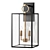 Manor Glass Iron Outdoor Sconce 3D model small image 1