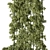 Green Living Wall Divider - Set 3D model small image 4