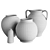 Modern Zara Home Vases 3D model small image 4