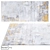 OLYMPOS 1091-GRI Modern Abstract Rug 3D model small image 1
