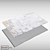 OLYMPOS 1091-GRI Modern Abstract Rug 3D model small image 2