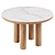 "Modern Round Dining Table - Ellen 3D model small image 1