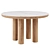 "Modern Round Dining Table - Ellen 3D model small image 2