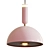 Sleek Metal Dome Lighting Fixture 3D model small image 4