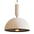 Sleek Metal Dome Lighting Fixture 3D model small image 5