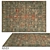 Handmade Shabby Classic Rug 3D model small image 1