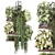  Metal Box Hanging Plant Set 3D model small image 1