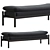 Modern Elegance Nikki Bench 3D model small image 2