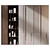 Modern Bookshelf GHS-2539 Furniture 3D model small image 1