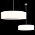 Palati Drum Pendant Lighting Fixture 3D model small image 3