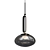 Sleek Naomi Pendant Light 3D model small image 1