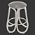 Modern Gres Barstool Set Collection 3D model small image 3