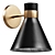 Maxwell Metal Sconce: Elegant Wall Lighting 3D model small image 1