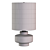 Elegant Orwell Gray Accent Lamp 3D model small image 2