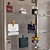 Luxury Perfume Bottle Collection Kit 3D model small image 6