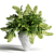 Persian Pheasant Green Bouquet 3D model small image 1