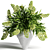 Persian Pheasant Green Bouquet 3D model small image 2