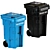 Urban Street Trash Receptacle Bin 3D model small image 3