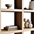 Decor Shelving with Books 3D model small image 4