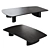 Bergman Charcoal Grey Coffee Table 3D model small image 1