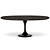 Apriori Dining Set in Noir Desir 3D model small image 3