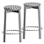 Audo Copenhagen Upholstered Counter Stools 3D model small image 3