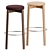 Audo Copenhagen Passage Bar Stool 3D model small image 1