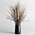 Elegant Branches Vase Decor 3D model small image 3