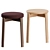 Menu Space Passage Stool Upholstered 3D model small image 2