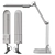 Modern Task Desk Lamp 3D model small image 3