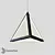 Tetrahedron 600 Modular Pendant/Floor Light 3D model small image 7