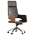 Modern Redesign Armchair, FBX Export 3D model small image 1