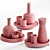 Modern Tableware Set - 10 Pieces 3D model small image 4