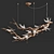 Sculptural Voa Serip Chandelier 3D model small image 1