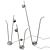 Karman Interactive Pois Floor Lamp 3D model small image 5