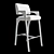 Title: Geometry-Inspired Arches Barstool 3D model small image 5