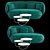 Oaze Levitating Comfort Sofa 3D model small image 1