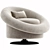 Elegant Swivel Chair Nemo 3D model small image 1