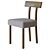 Modern Ziady Brunswick Dining Chair 3D model small image 5