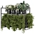 Metal Box Indoor Hanging Plants 3D model small image 2