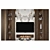 Premium 55" TV Wall Mount 3D model small image 2