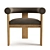 Restoration Hardware Teak Armchair 3D model small image 2