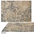 Urban Modern Collection Handmade Rug 3D model small image 1