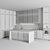 Adjustable Modular 316 Kitchen 3D model small image 7