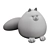 Fluffy Cat Beliash Toy, 50cm 3D model small image 7