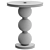 Sleek Modern Nigel Side Table 3D model small image 4