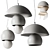 ***Aluminum Triluna LED Pendant Lamp*** 3D model small image 1